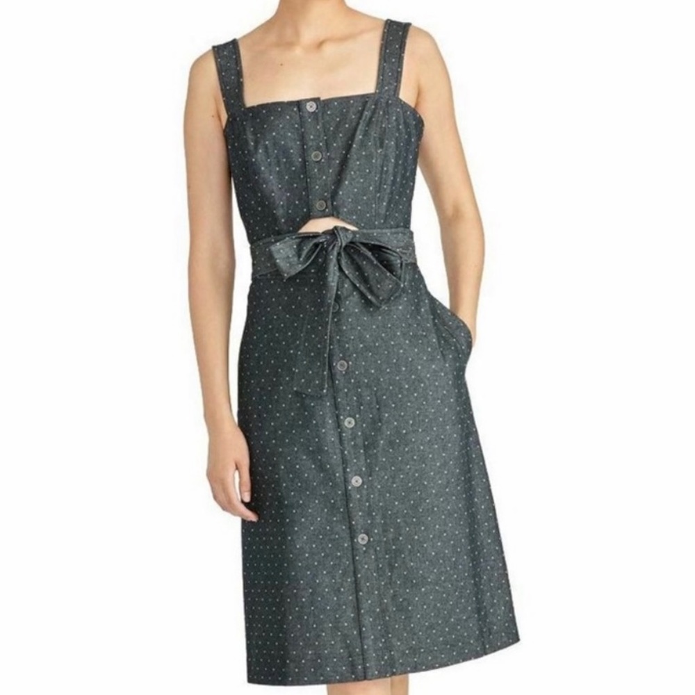 RACHEL Rachel Roy Athena Denim Dress in Gr…
